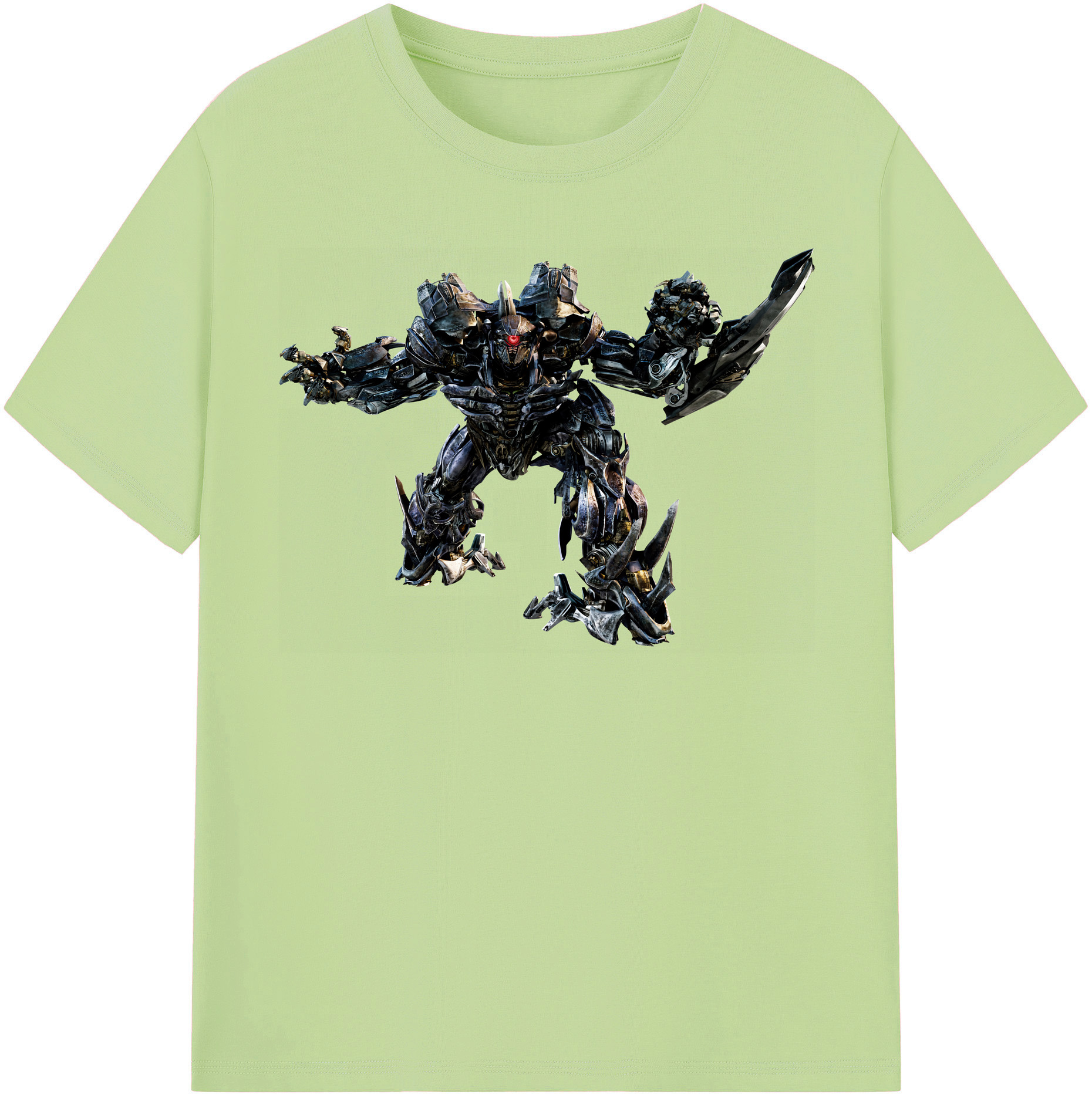 （画像用） Transformers トランスフォーマー 綿100％半袖Tシャツ（フロントプリント）